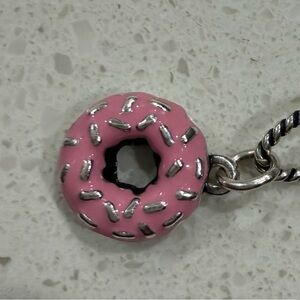 James Avery Enamel Frosted Donut Charm